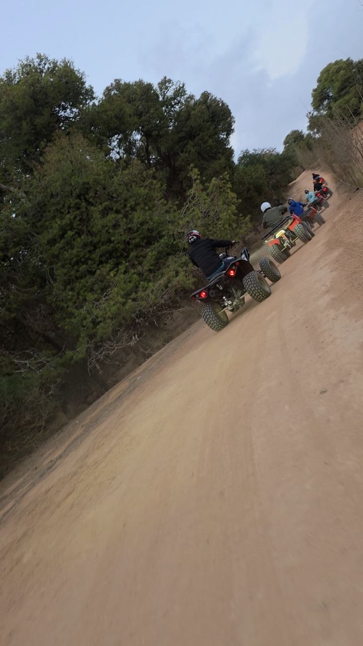 Desert landscape ride